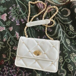Vintage Chanel Style Quilted Purse